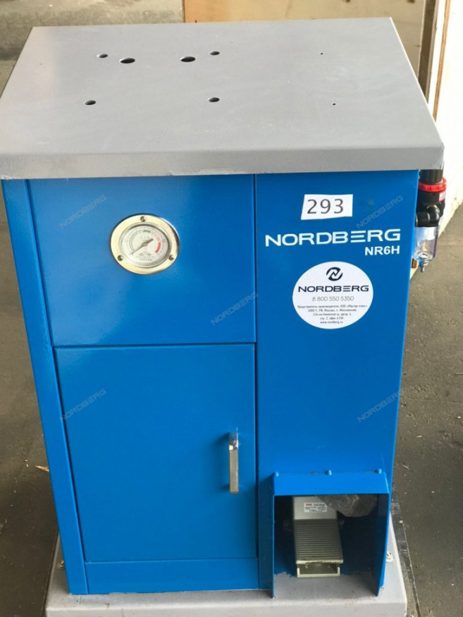 Станок NR6H пневмо-гидравлический для заклепки тормозных колодок RM 293