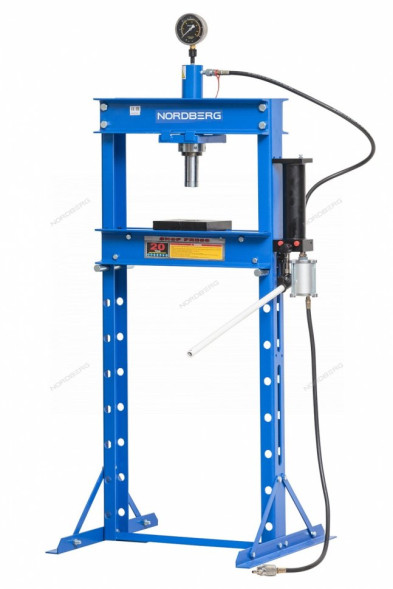 Пресс гидравлический 20т, ручной и пневмопривод NORDBERG N3620AL