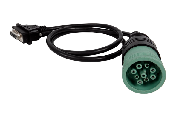 Кабель диагностический Jaltest JDC217.9 Deutsch 9 pin type 2 green, МНЕ