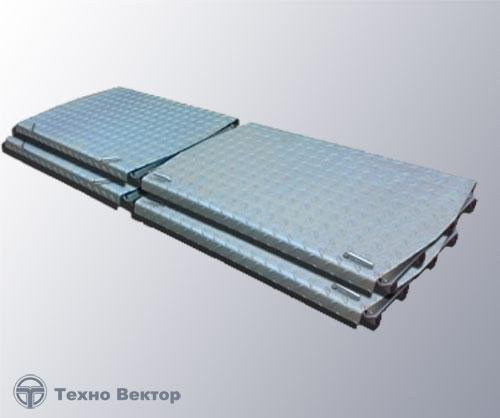 Задние сдвижные платформы для установки в нишу (платформа 019-03), 2 шт.