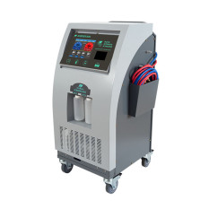 Установка для заправки автокондиционеров GrunBaum AC8000S BUS, автомат, R134, подогрев, шланг 5м.