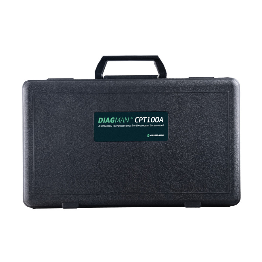 Компрессометр аналоговый DIAGMAN CPT100A, в наборе