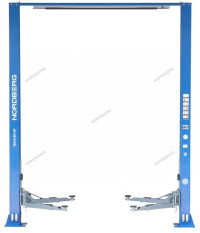 Подъемник двухстоечный 4 т, верхняя синхронизация, с электростопорами, H=4 м, 380 В, синий NORDBERG N4120H1E-4B_380