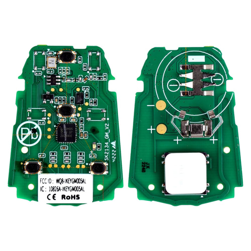 Смарт-ключ автомобильный Autel IKEY GM004AL, универсальный, 315/433 МГц, 4 клавиши (U,L,T,P)