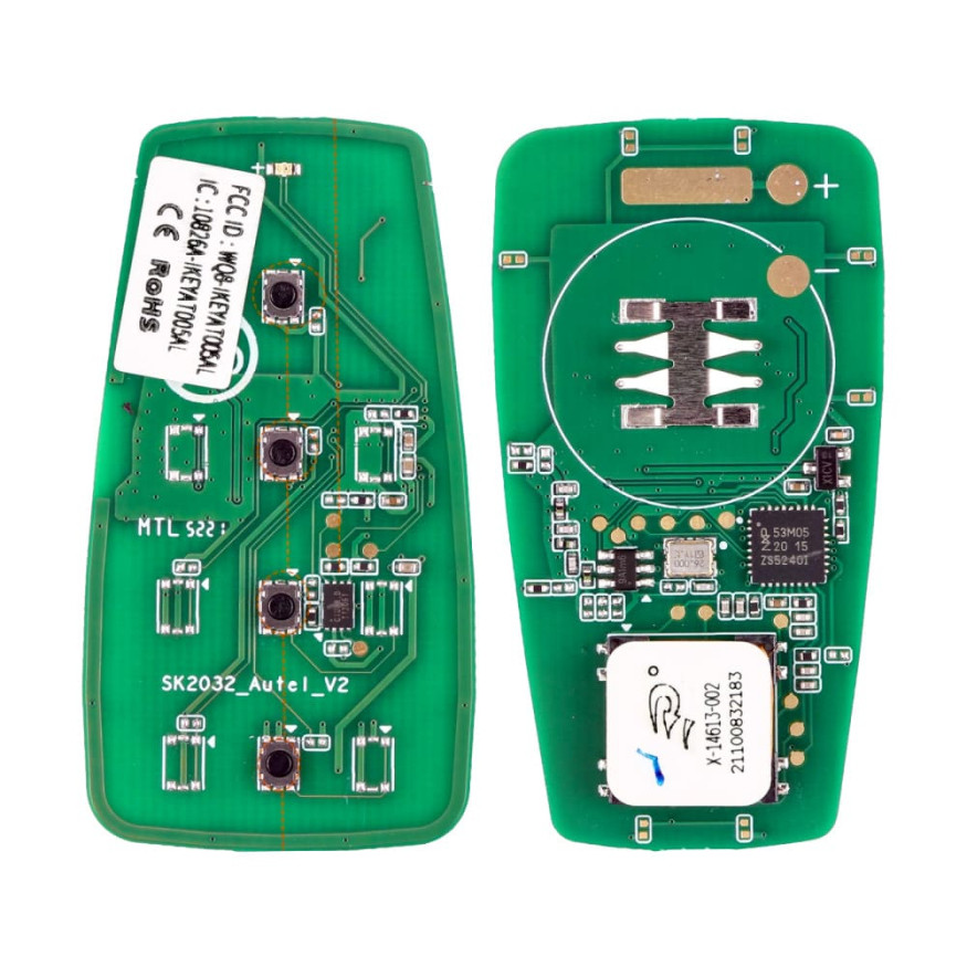 Смарт-ключ автомобильный Autel IKEY FD004AH, универсальный, 868/915 МГц, 4 клавиши (U,L,T,P)