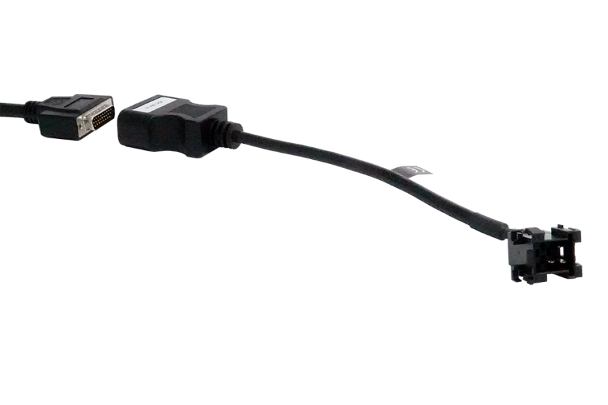 Кабель диагностический Jaltest JDC551.9 Liebherr 6-pin, прямоугольный