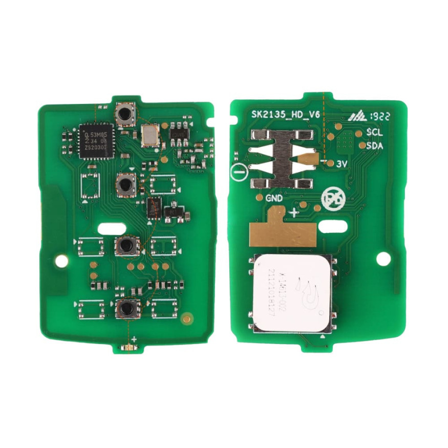 Смарт-ключ автомобильный Autel IKEY HD004BL, универсальный, 315/433 МГц, 4 клавиши (U,L,LSD,RSD)