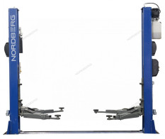 Подъемник двухстоечный 4,5 т, 380 В, синий NORDBERG N4125-4,5B