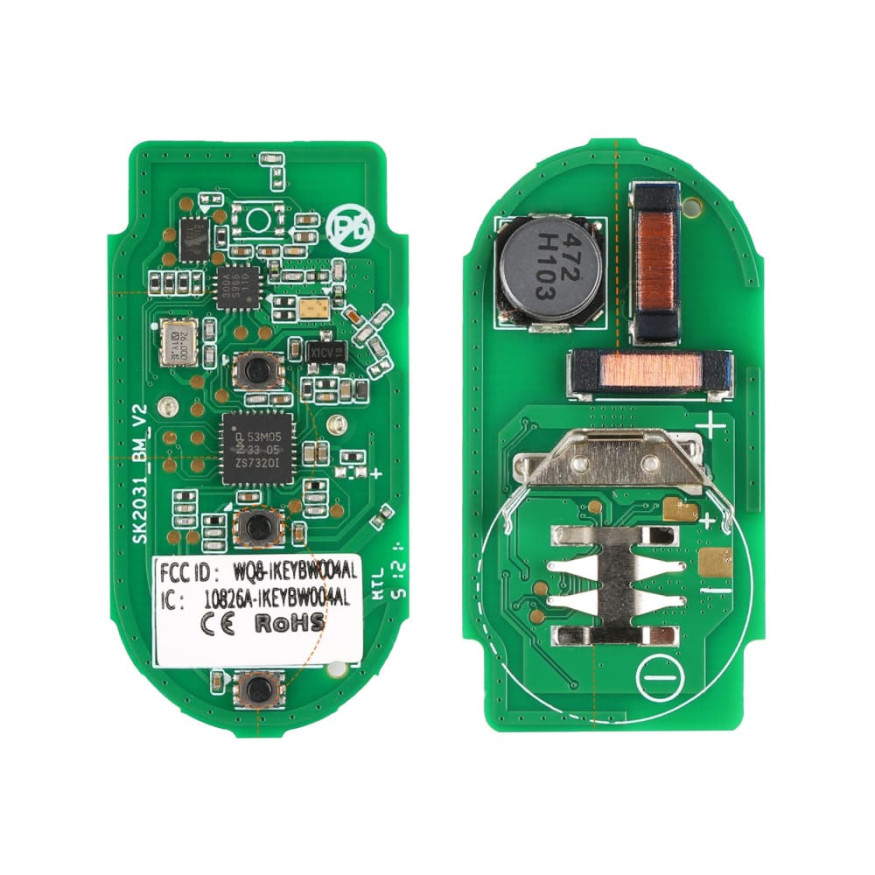 Смарт-ключ автомобильный Autel IKEY BW003AL, универсальный, 315/433 МГц, 3 клавиши (U,L,T)
