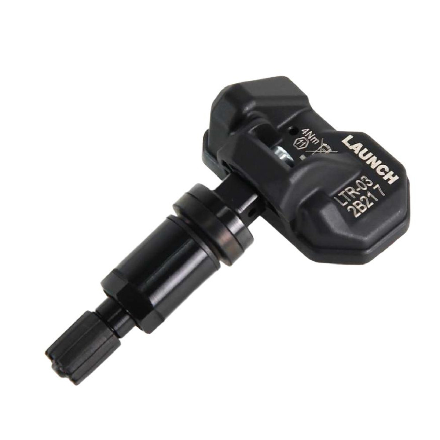 Датчик TPMS Launch LTR-03, 433МГц + 315МГц, зажимной, программ., универсальный, металл., черный