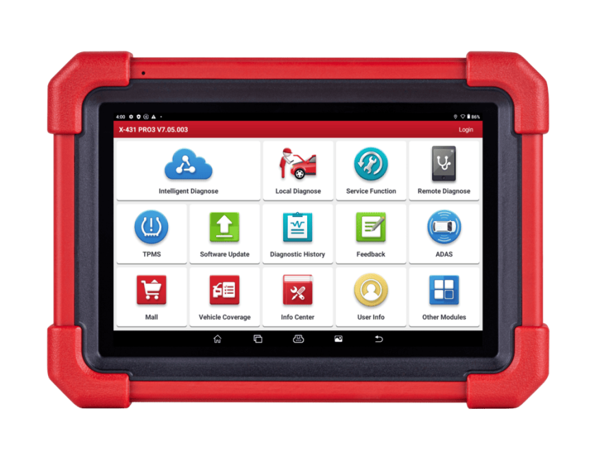 Сканер диагностический Launch X-431 PRO3 v.5.0 SE (Version 2022), без адаптеров OBD-I