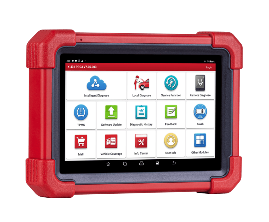 Сканер диагностический Launch X-431 PRO3 v.5.0 SE (Version 2022), без адаптеров OBD-I