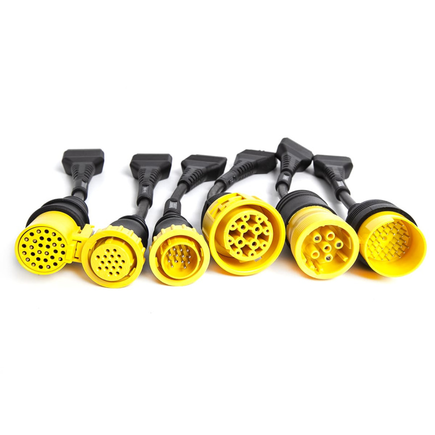 Кабели диагностические грузовые Launch, с ПО, для X-431, Smartlink, Smart Box (набор)