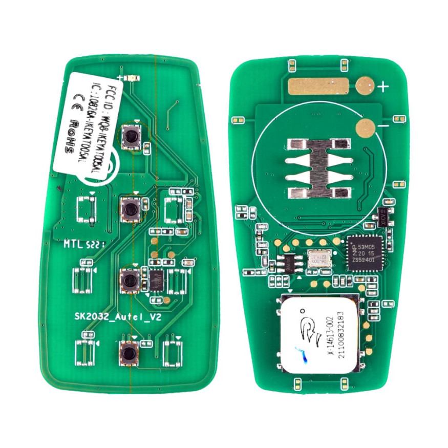 Смарт-ключ автомобильный Autel IKEY FD004AL, универсальный, 315/433 МГц, 4 клавиши (U,L,T,P)