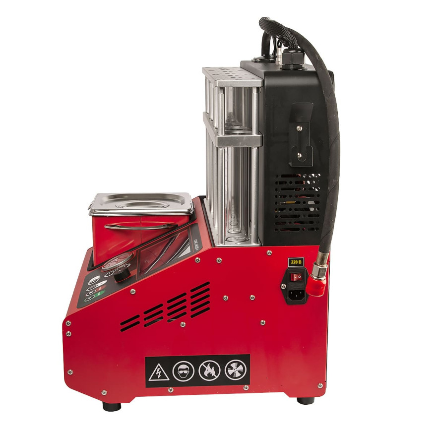 Стенд для тестирования и очистки форсунок Launch CNC-605+ FSI, GDI, MPI, PIEZO, для 6-и форсунок