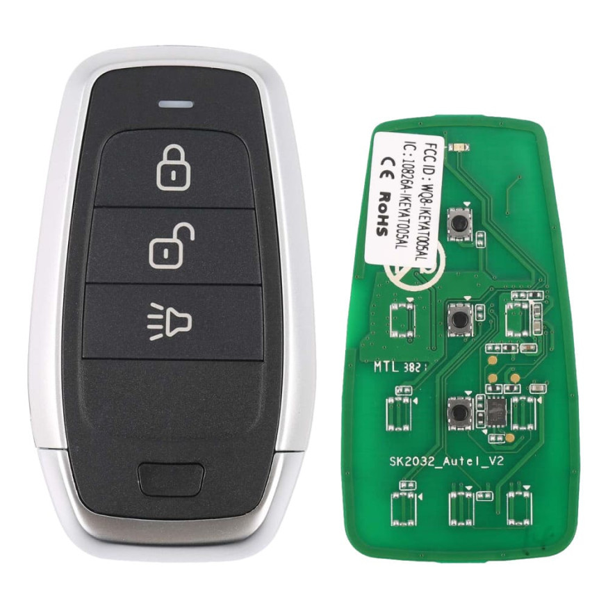 Смарт-ключ автомобильный Autel IKEY AT003AL, универсальный, 315/433 МГц, 3 клавиши (U,L,P)