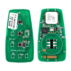 Смарт-ключ автомобильный Autel IKEY AT003BL, универсальный, 315/433 МГц, 3 клавиши (U,L,T)