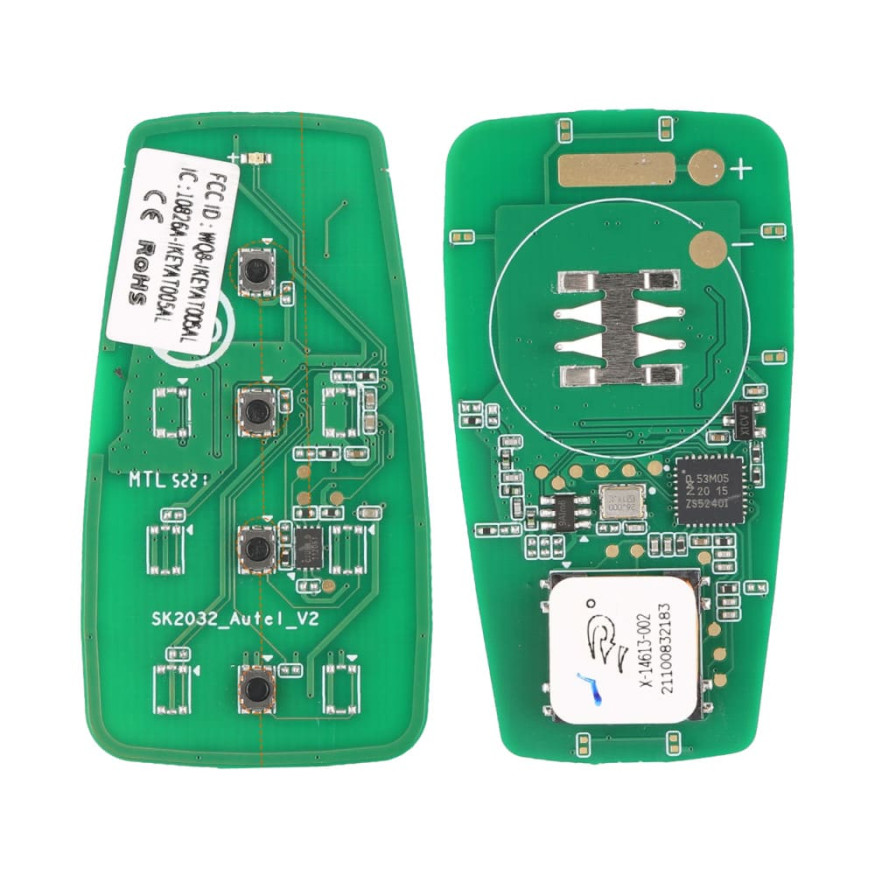 Смарт-ключ автомобильный Autel IKEY AT004AL, универсальный, 315/433 МГц, 4 клавиши (U,L,AS,P)