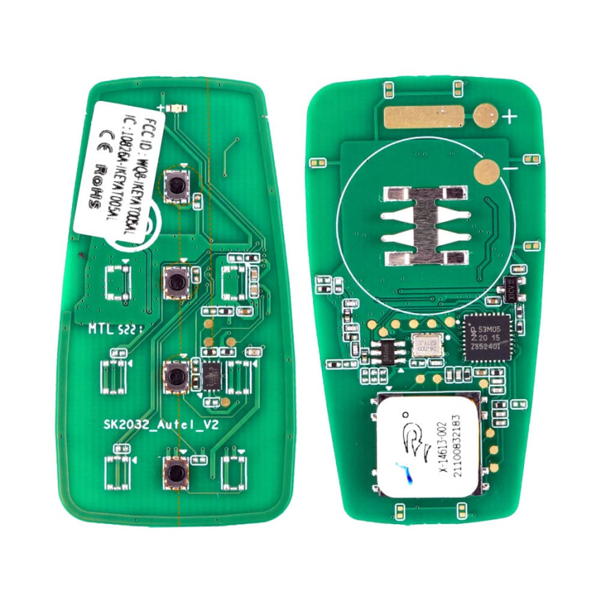 Смарт-ключ автомобильный Autel IKEY AT004CL, универсальный, 315/433 МГц, 4 клавиши (U,L,T,P)