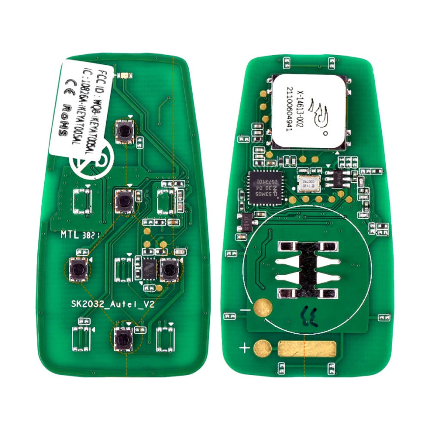 Смарт-ключ автомобильный Autel IKEY AT005AL, универсальный, 315/433 МГц, 5 клавиш (U,L,AS,RS,P)