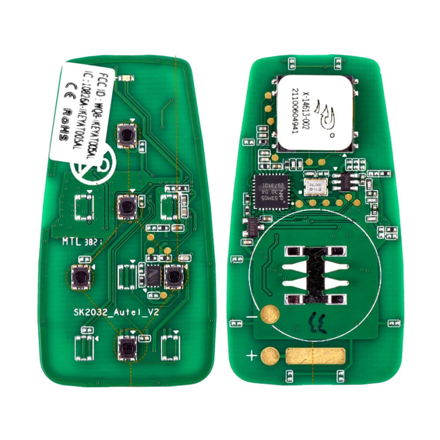 Смарт-ключ автомобильный Autel IKEY AT005DL, универсальный, 315/433 МГц, 5 клавиш (U,L,OPD,CPC,P)