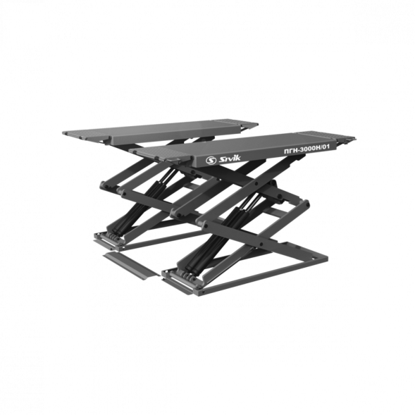 Ножничный электрогидравлический напольный подъемник ПГН-3000/Н-01