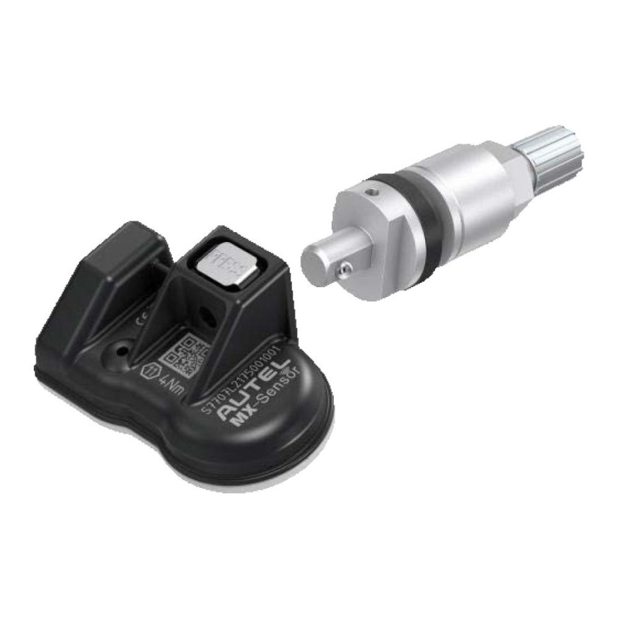 Датчик TPMS Autel MX-1 433МГц+315МГц, быстрофиксируемый, программируемый, универсальный, серебристый