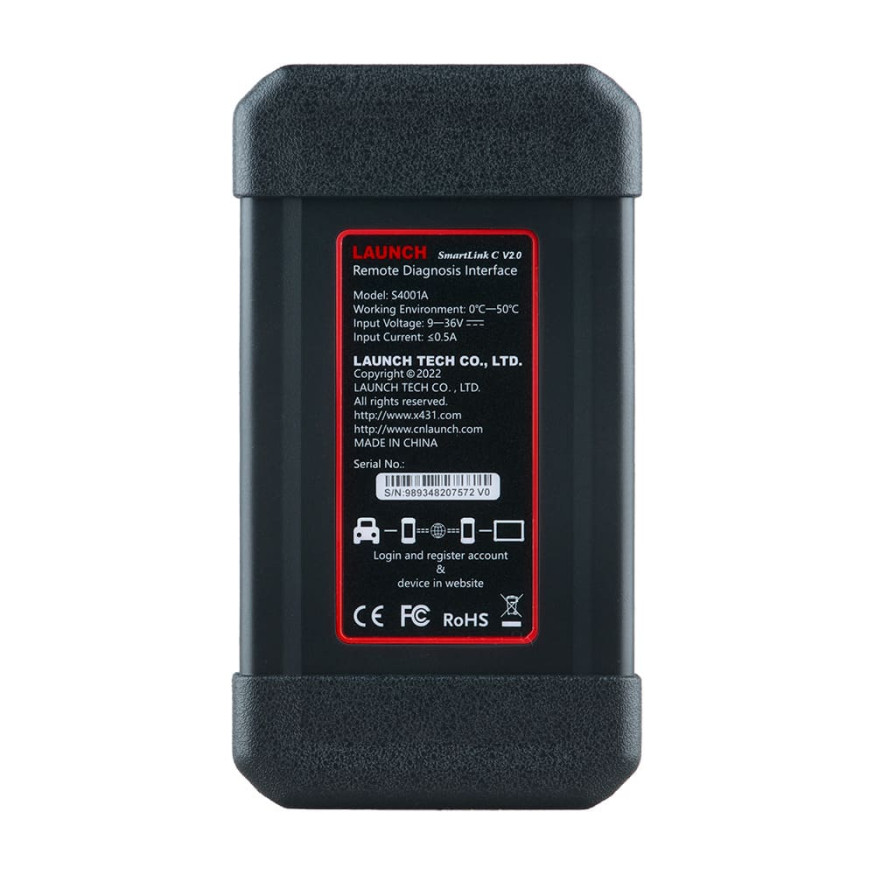 Модуль диагностический Launch SmartLink C V2.0, для грузовых автомобилей