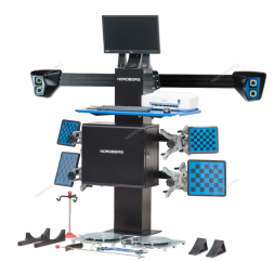 Стенд сход-развал 3D, укороченная колонна для ям NORDBERG C802PIT_синий