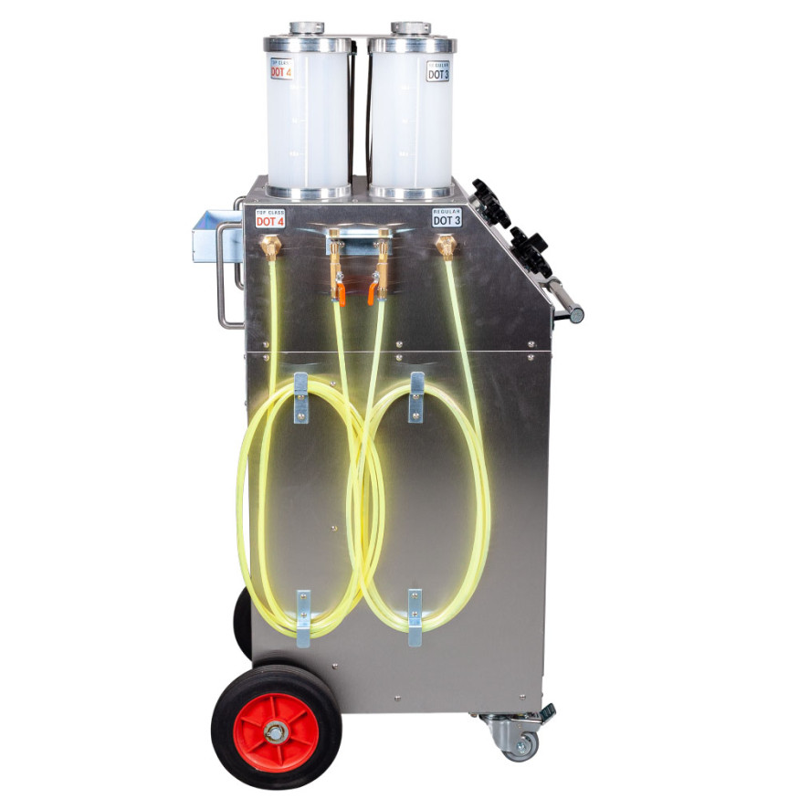 Установка GrunBaum BRK3000 для замены жидкостей тормозной системы и гидроусилителя руля