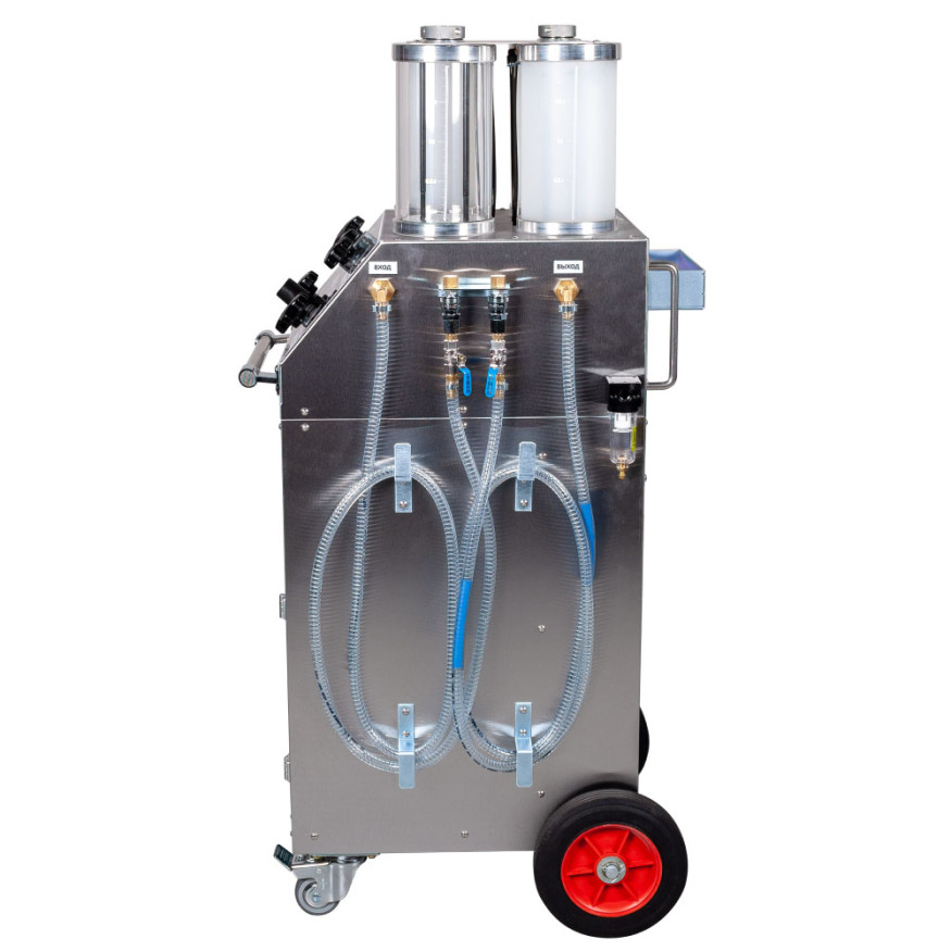 Установка GrunBaum BRK3000 для замены жидкостей тормозной системы и гидроусилителя руля