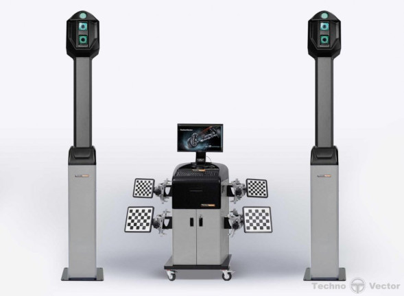 Стенд сход-развал 3D для грузовых автомобилей ТехноВектор 7 Truck T 7204 HTS4