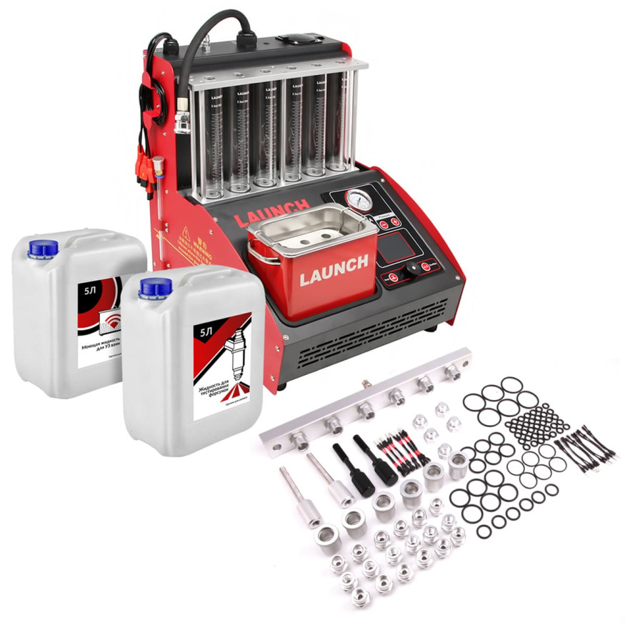 Стенд для тестирования и очистки форсунок  Launch CNC-603A NEW, для 6-и форсунок