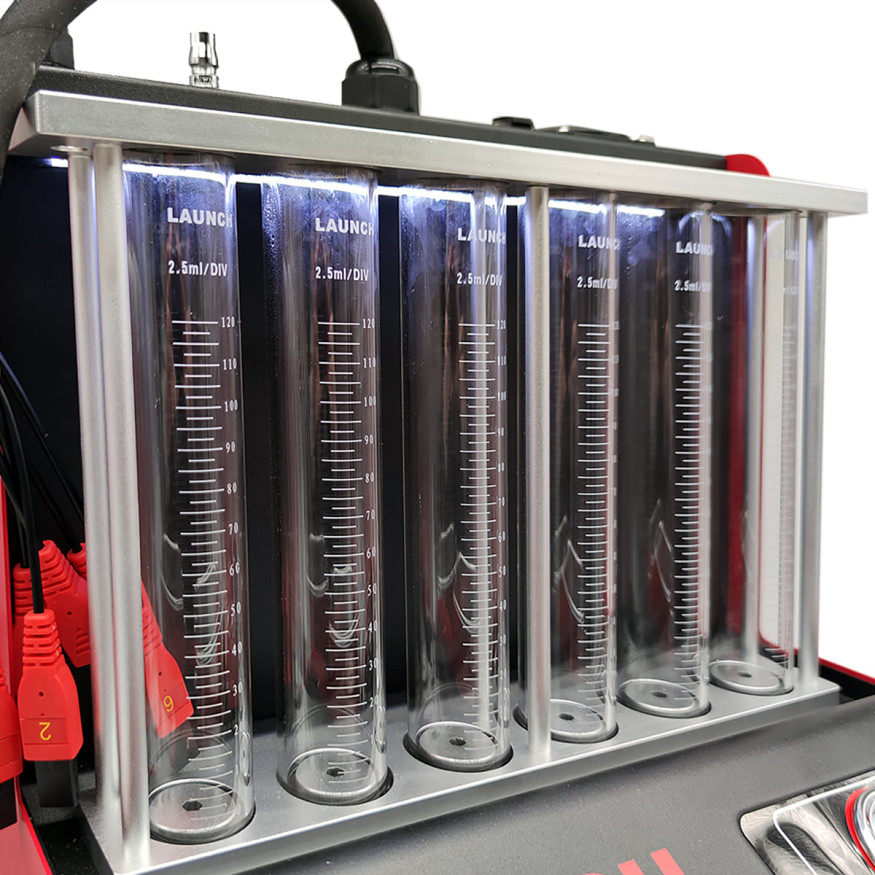Стенд для тестирования и очистки форсунок  Launch CNC-603A NEW, для 6-и форсунок